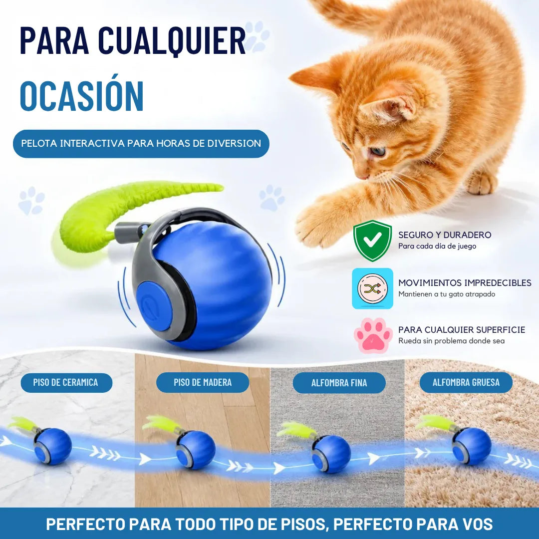 FelixFeliz™ El mejor Juguete Interactivo para gatos