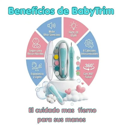 Lima de Uñas Para Bebé Ultra Segura BabyTrim
