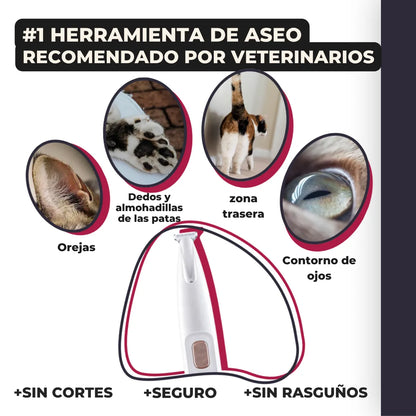 Eliminá nudos y suciedad del pelaje de tu mascota con PetTrim™