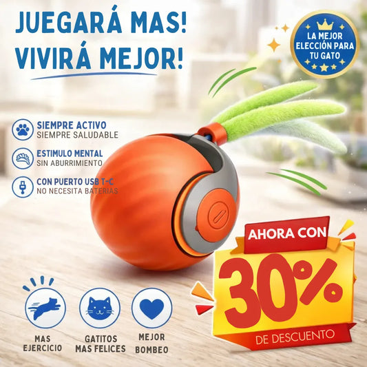 FelixFeliz™ El mejor Juguete Interactivo para gatos