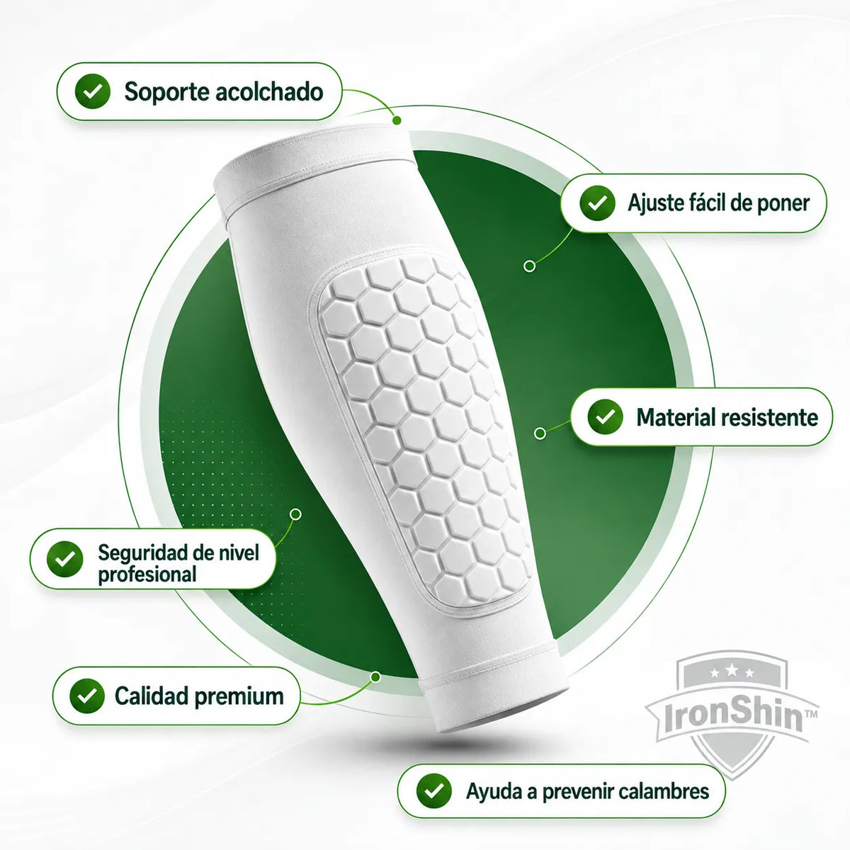 IronShin™ – Que los golpes no frenen su pasión por el fútbol