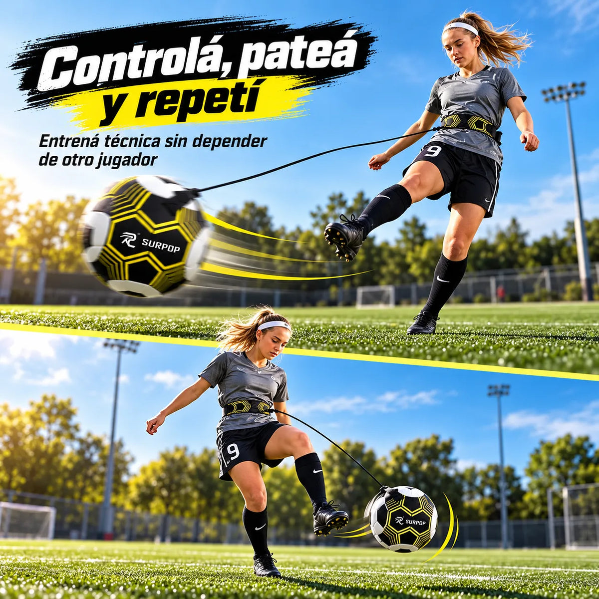 IronTouch™ Le herramienta de entreno que todo apasionado del futbol necesita