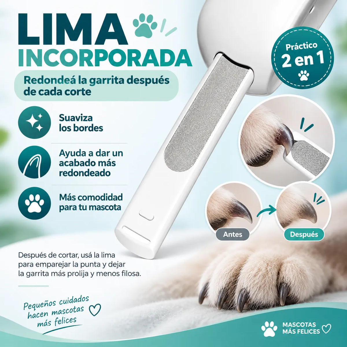 GarraPro™ — El corta garras regulable que cambia la forma de cuidar a tu gato